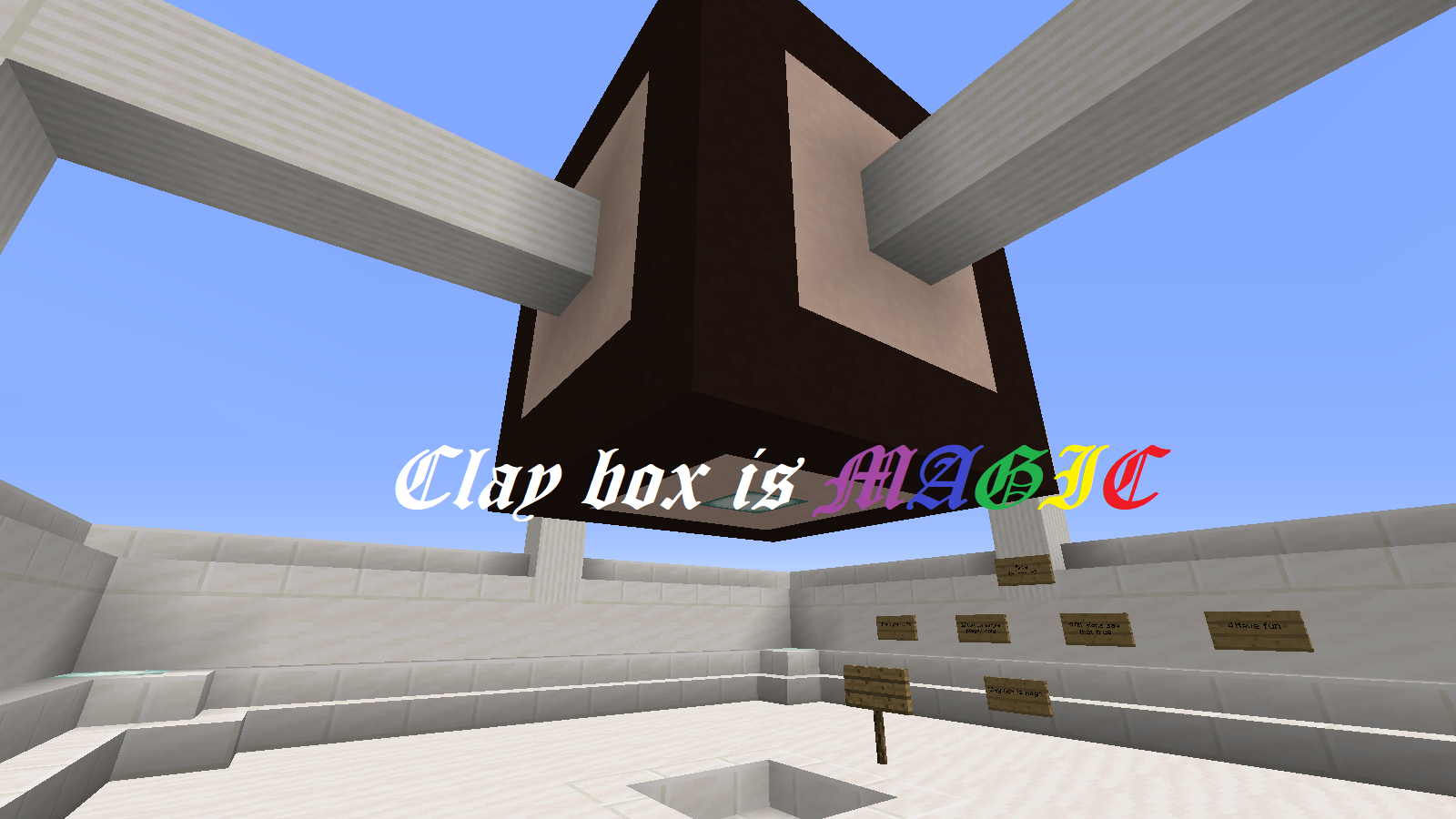 İndir Clay Box is MAGIC için Minecraft 1.15.2